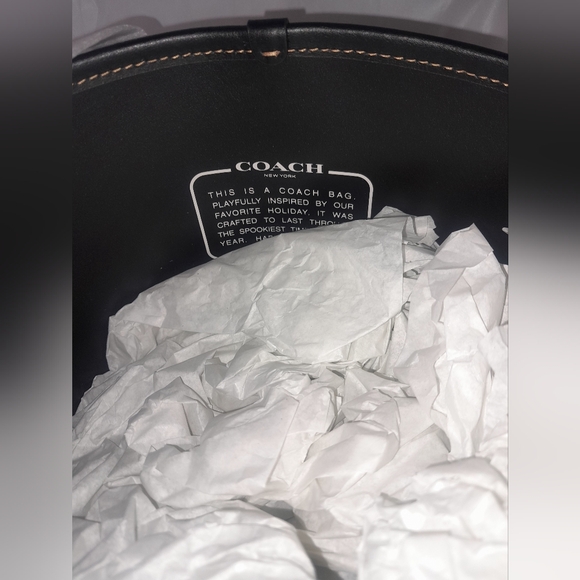 New Coach Halloween Trick/Treat Bucket With Matching Coach Wristlet 🎃 NWT 🎃 - Picture 5 of 16